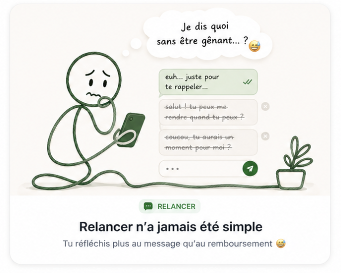 Relancer n’a jamais été simple